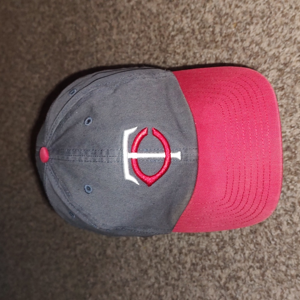 '47 Twins The Franchise MLB Minnesota Twins Embroidered Blue Red Fitted Hat XL